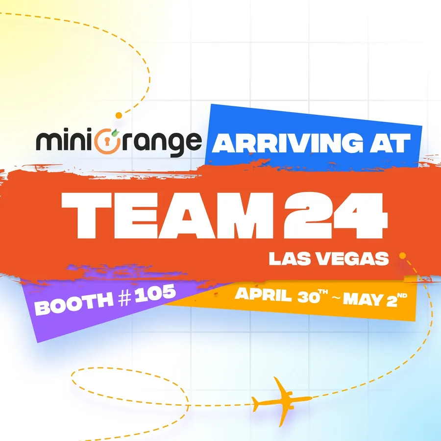 Team 24 Las Vegas announcement with booth 105 and the dates